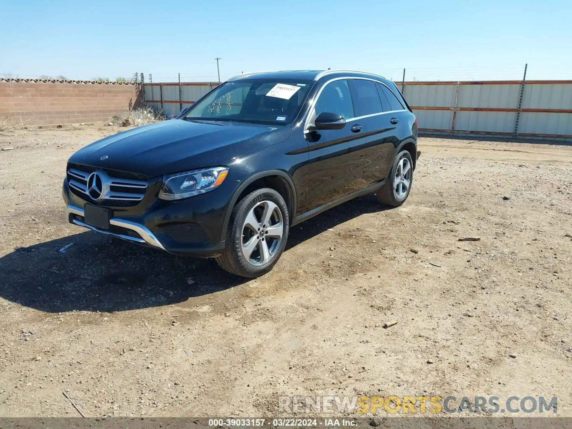 2 Photograph of a damaged car WDC0G4JB1KV149665 MERCEDES-BENZ GLC 300 2019