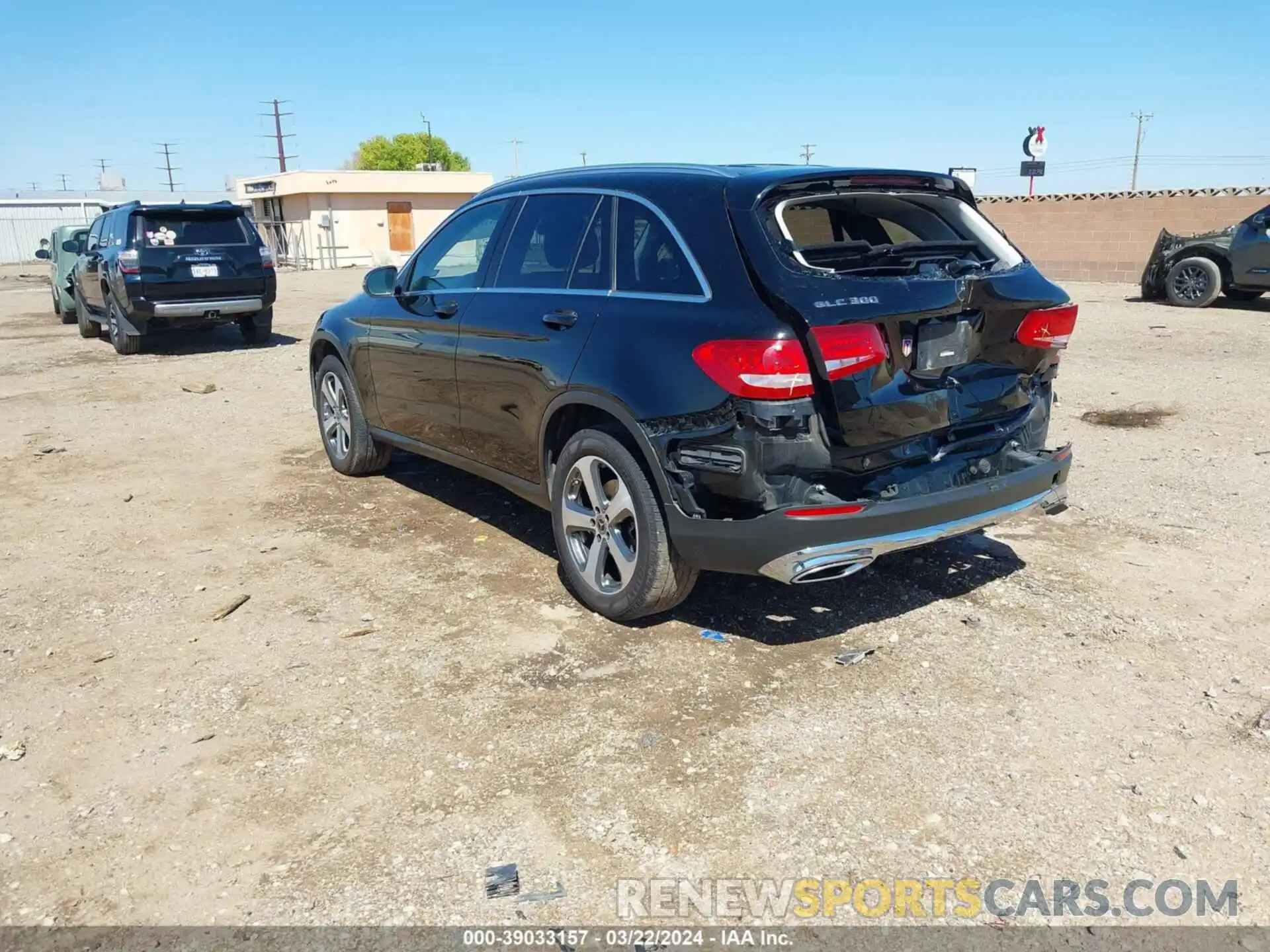 3 Photograph of a damaged car WDC0G4JB1KV149665 MERCEDES-BENZ GLC 300 2019