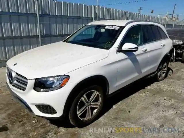 2 Photograph of a damaged car WDC0G4JB1KV153067 MERCEDES-BENZ GLC 300 2019