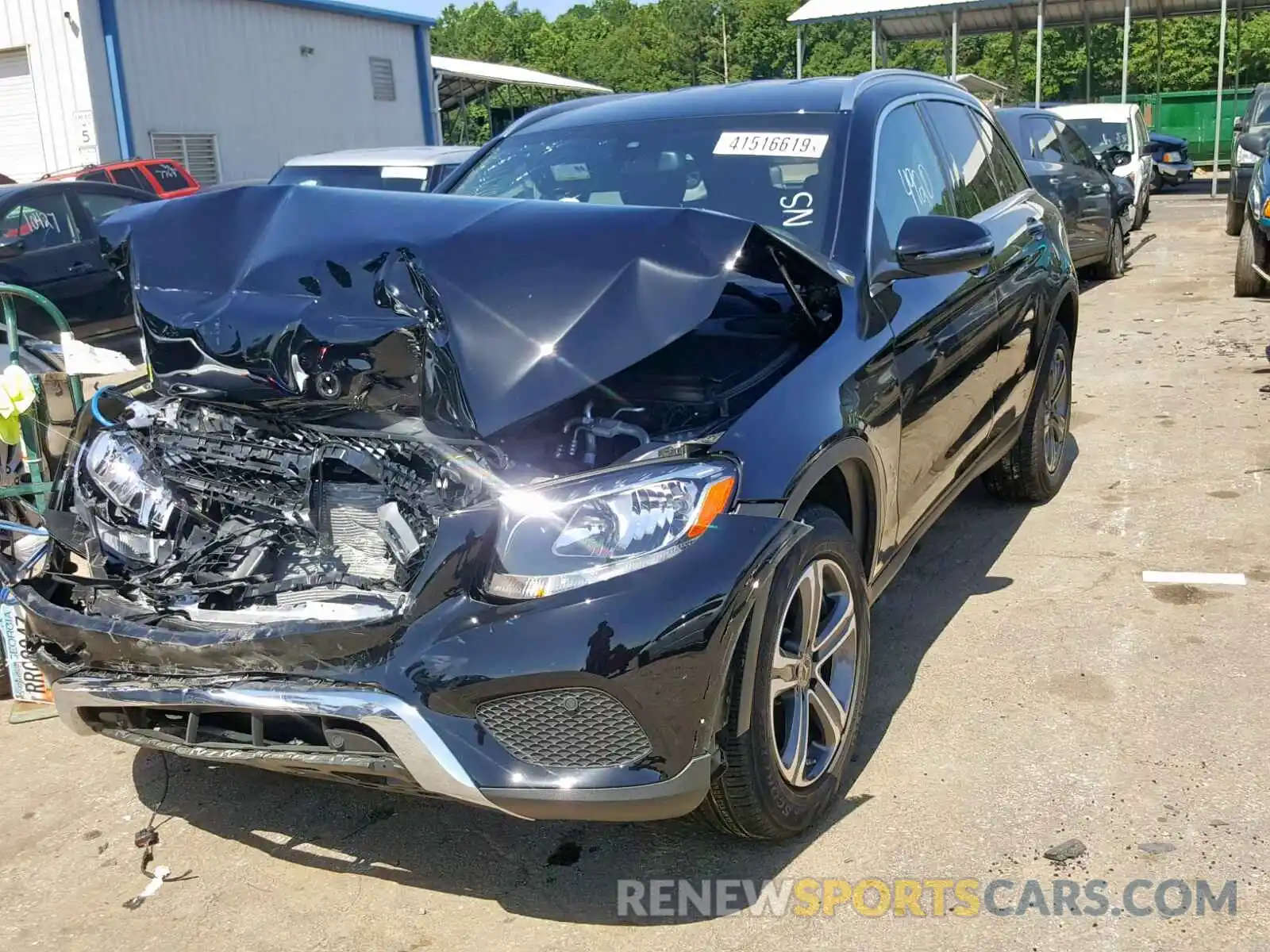 2 Photograph of a damaged car WDC0G4JB2KV132812 MERCEDES-BENZ GLC 300 2019