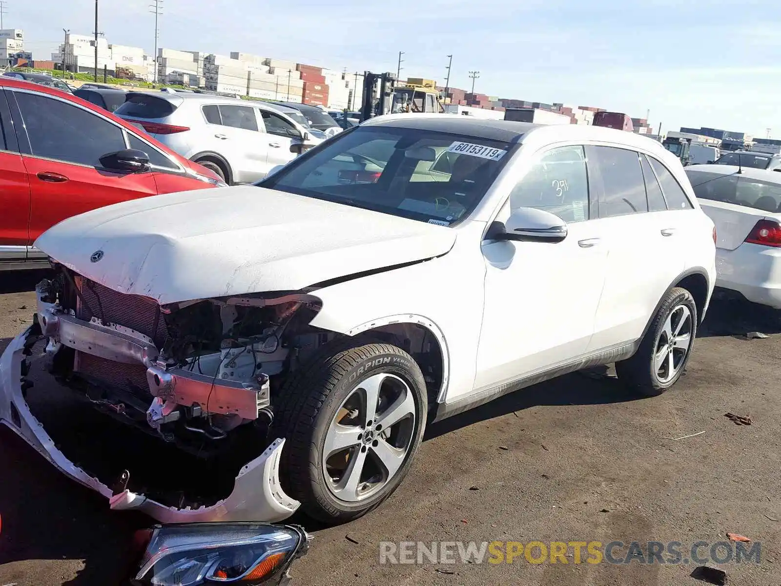 2 Photograph of a damaged car WDC0G4JB3KF575139 MERCEDES-BENZ GLC 300 2019