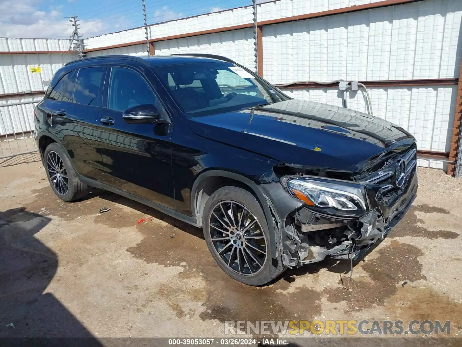 1 Photograph of a damaged car WDC0G4JB3KV144211 MERCEDES-BENZ GLC 300 2019