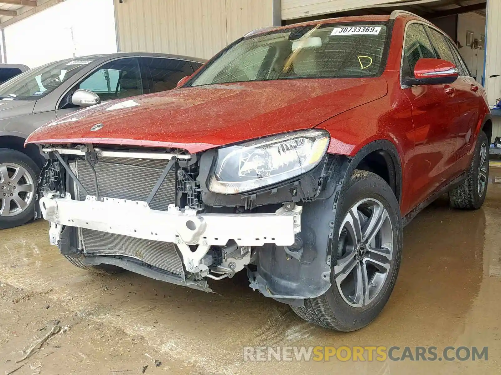 2 Photograph of a damaged car WDC0G4JB5KF497401 MERCEDES-BENZ GLC 300 2019