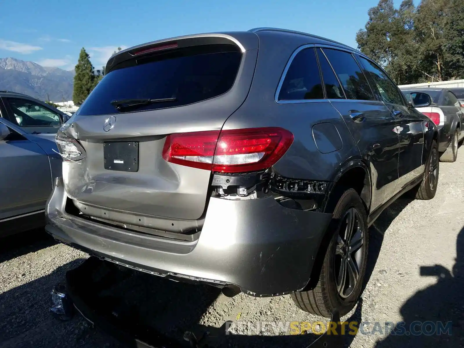 4 Фотография поврежденного автомобиля WDC0G4JB5KV167666 MERCEDES-BENZ GLC 300 2019