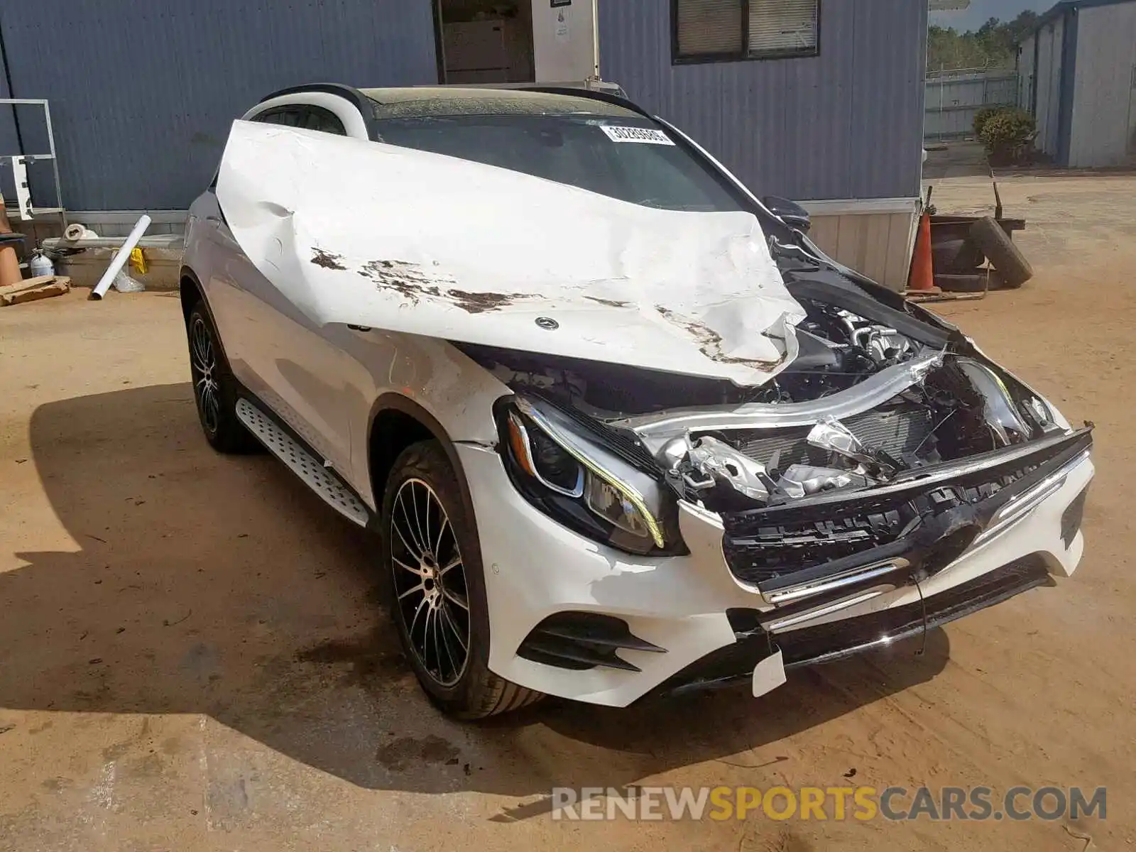 1 Photograph of a damaged car WDC0G4JB7KV157771 MERCEDES-BENZ GLC 300 2019