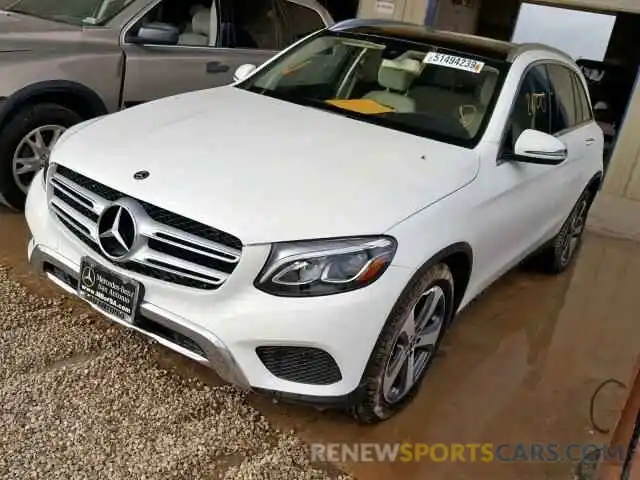 2 Photograph of a damaged car WDC0G4JB8KF575881 MERCEDES-BENZ GLC 300 2019