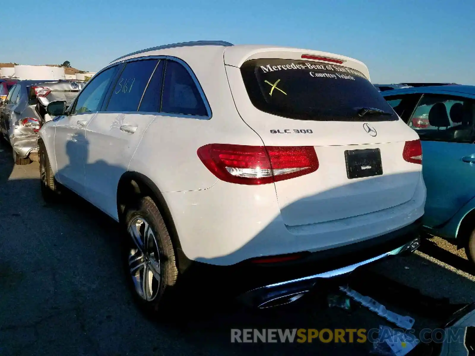 3 Photograph of a damaged car WDC0G4JB8KV163188 MERCEDES-BENZ GLC 300 2019