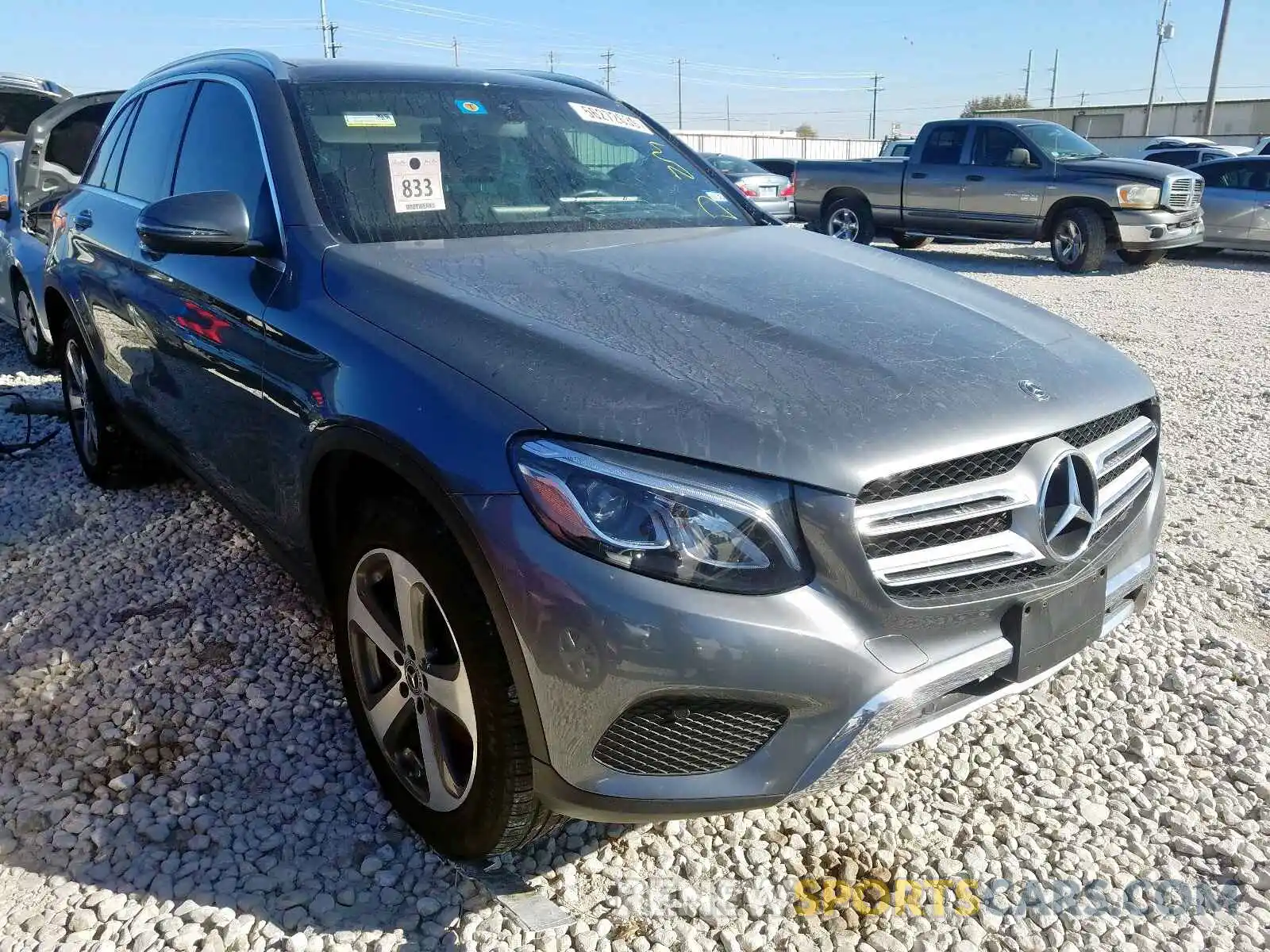 1 Photograph of a damaged car WDC0G4JB9KV142916 MERCEDES-BENZ GLC 300 2019