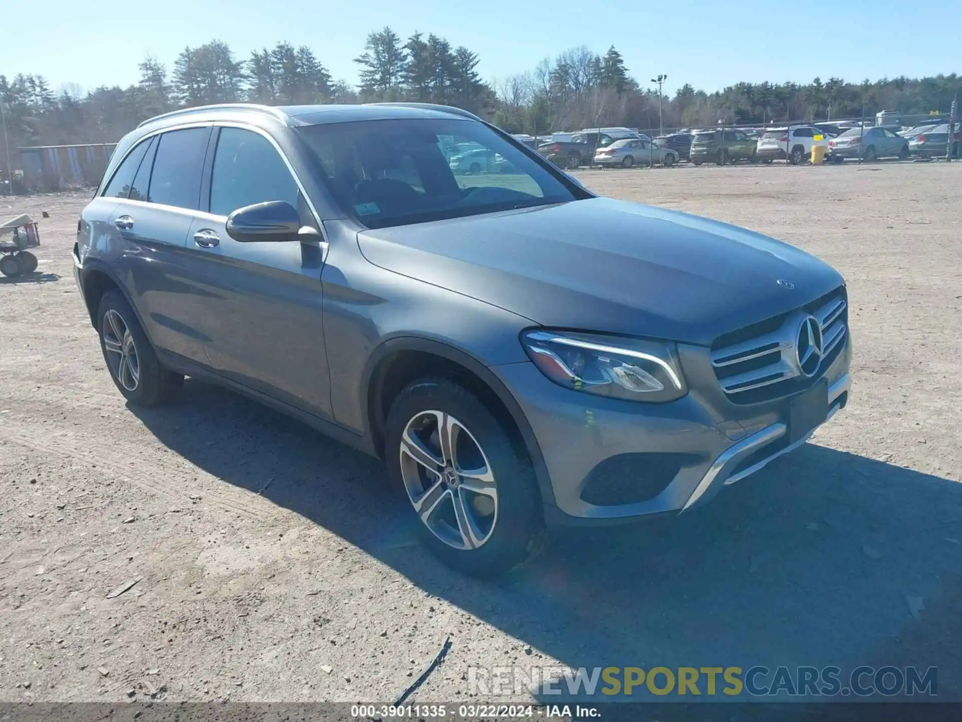 1 Photograph of a damaged car WDC0G4KB1KV144514 MERCEDES-BENZ GLC 300 2019