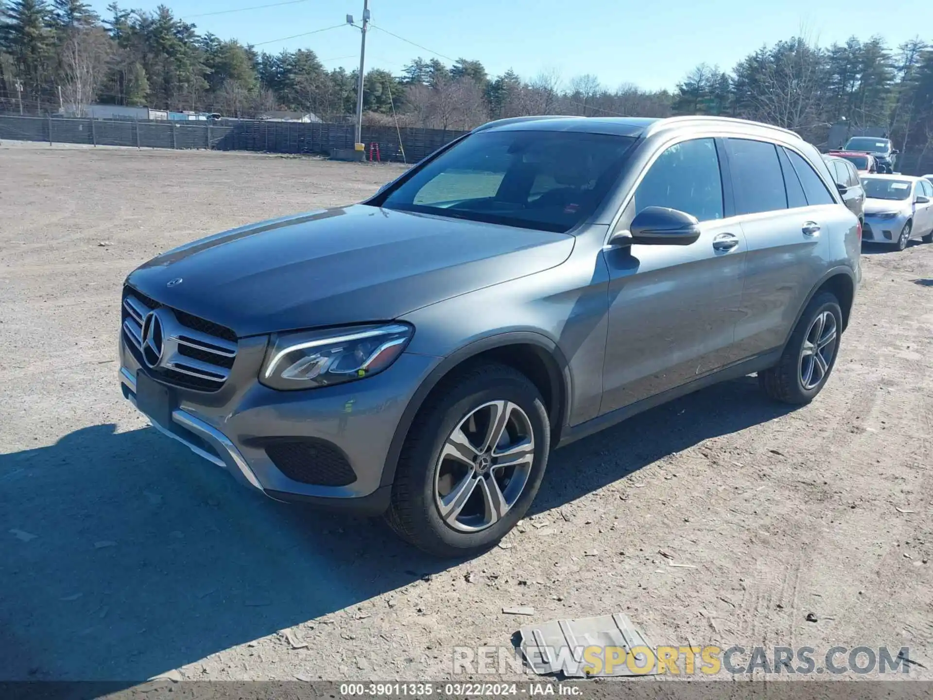 2 Photograph of a damaged car WDC0G4KB1KV144514 MERCEDES-BENZ GLC 300 2019