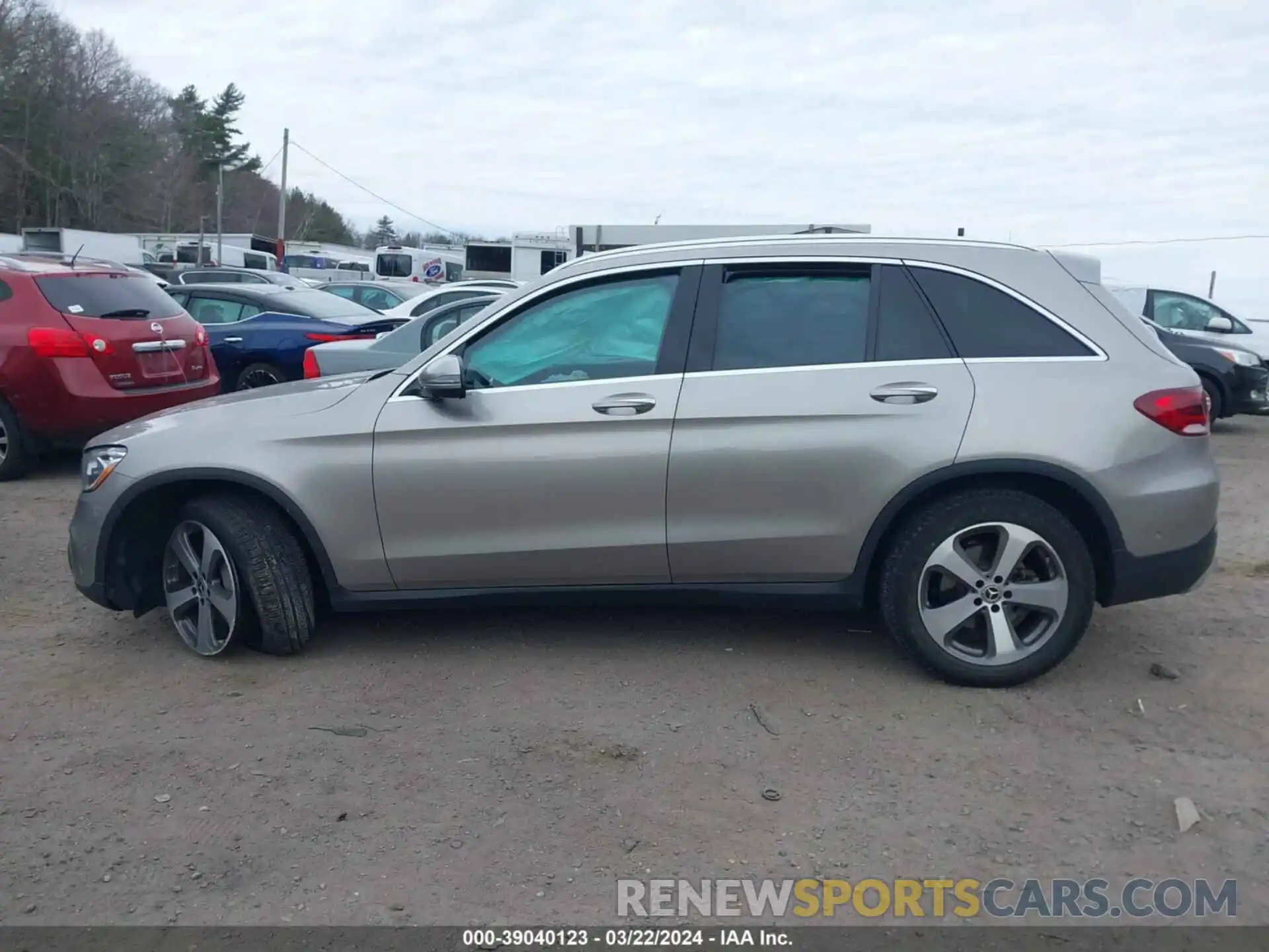 14 Photograph of a damaged car W1N0G8EB8LF794793 MERCEDES-BENZ GLC 300 2020