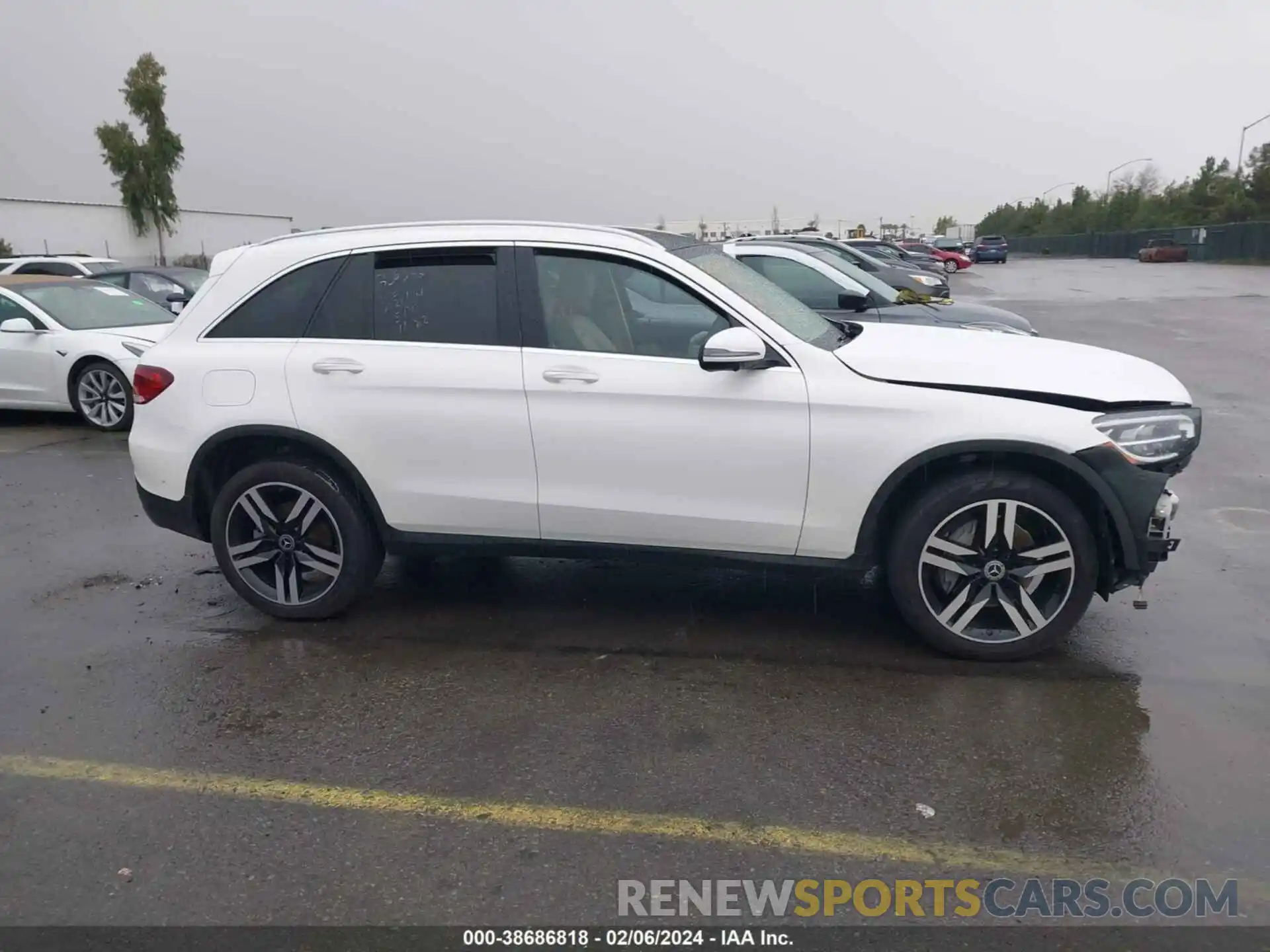 14 Фотография поврежденного автомобиля W1N0G8DB9MV267631 MERCEDES-BENZ GLC 300 2021