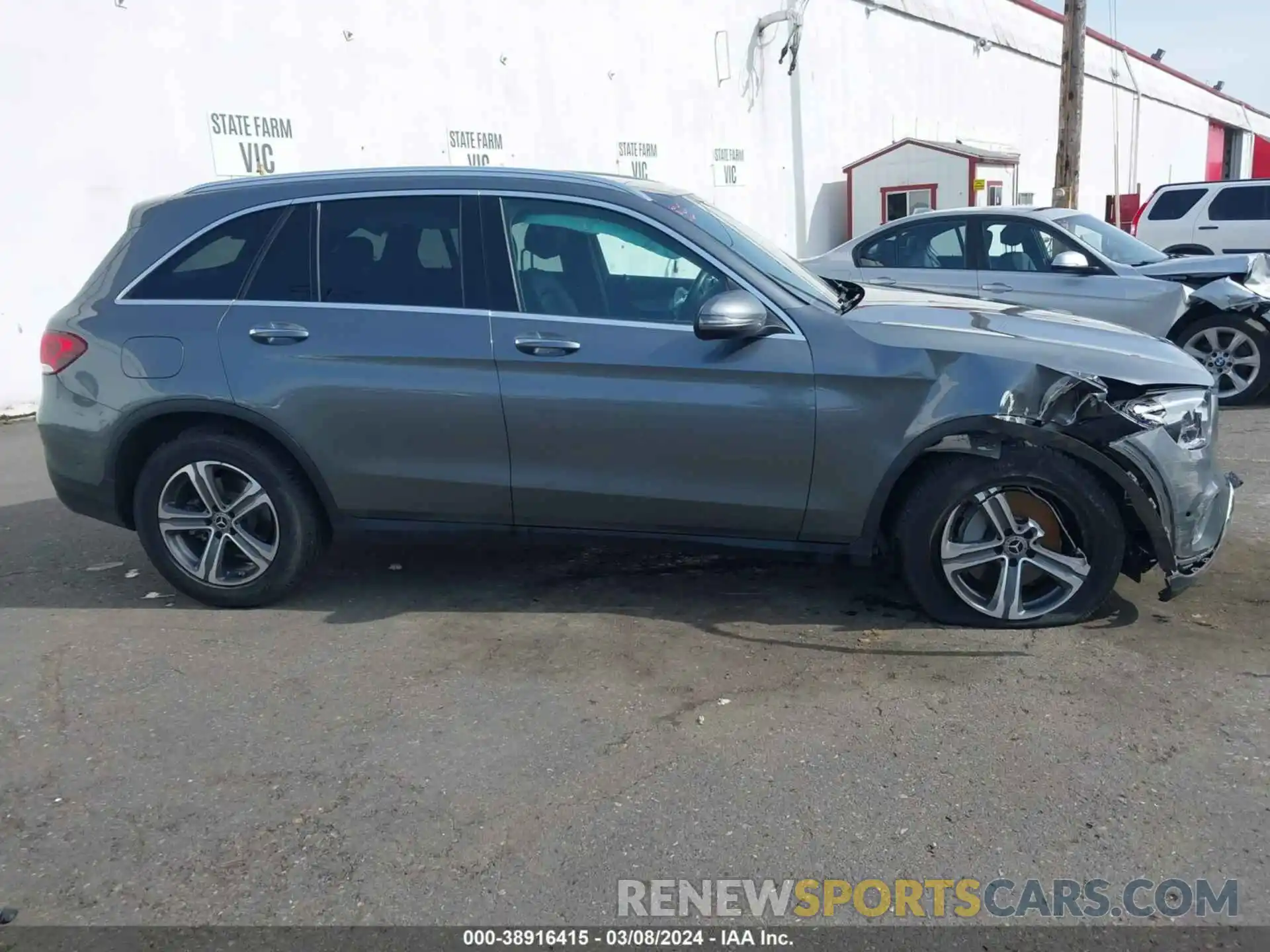 13 Photograph of a damaged car W1N0G8EB3MF907289 MERCEDES-BENZ GLC 300 2021