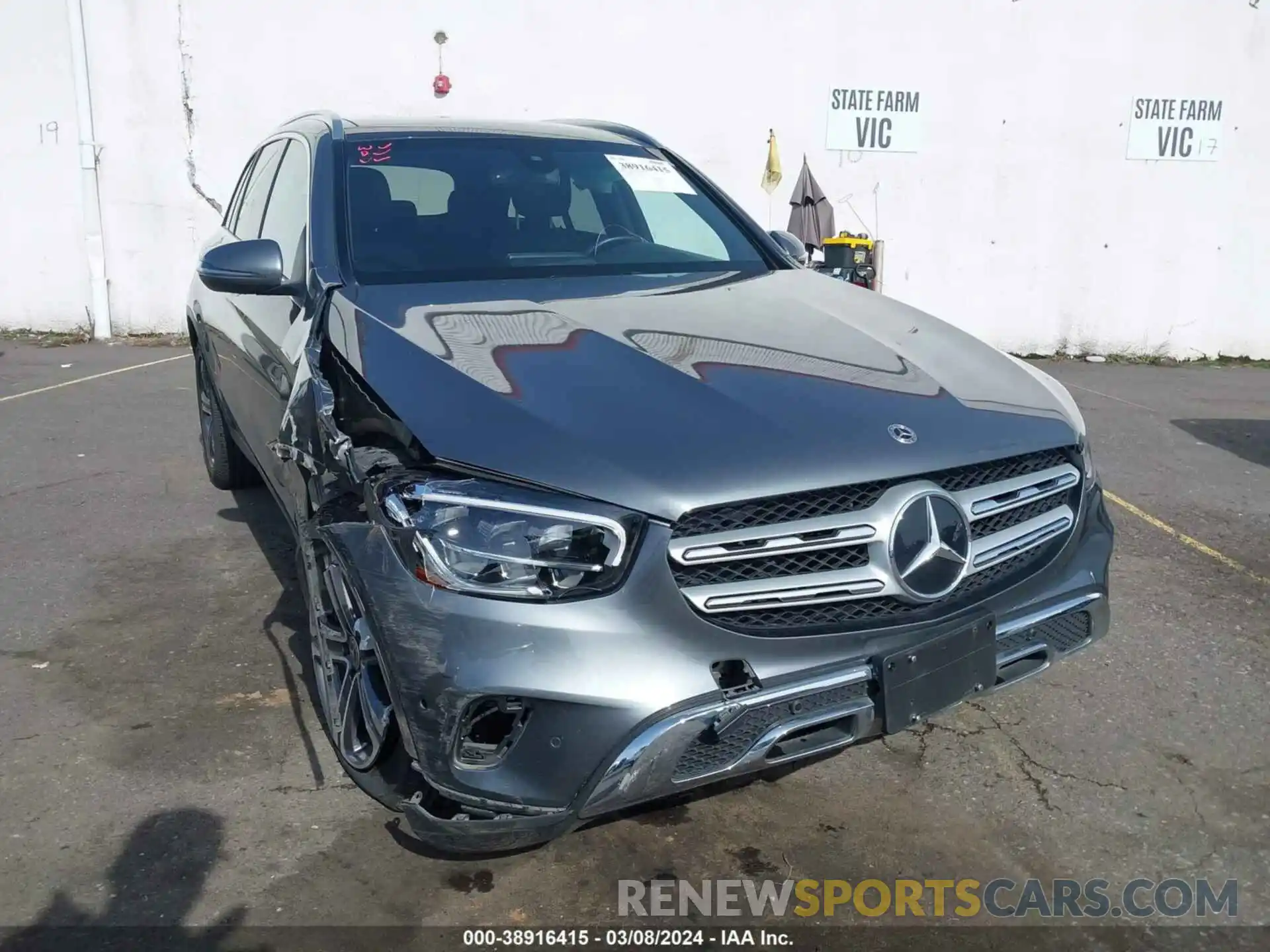 6 Photograph of a damaged car W1N0G8EB3MF907289 MERCEDES-BENZ GLC 300 2021