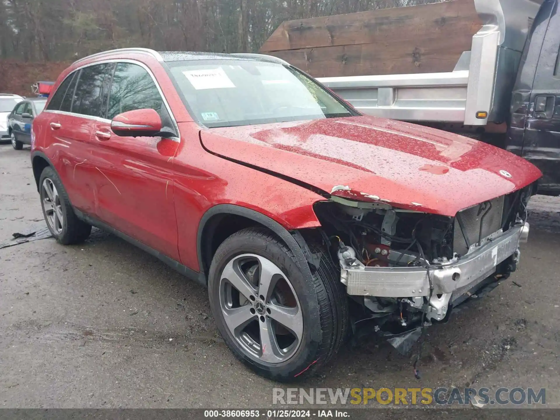 1 Photograph of a damaged car W1N0G8EB3MV320323 MERCEDES-BENZ GLC 300 2021