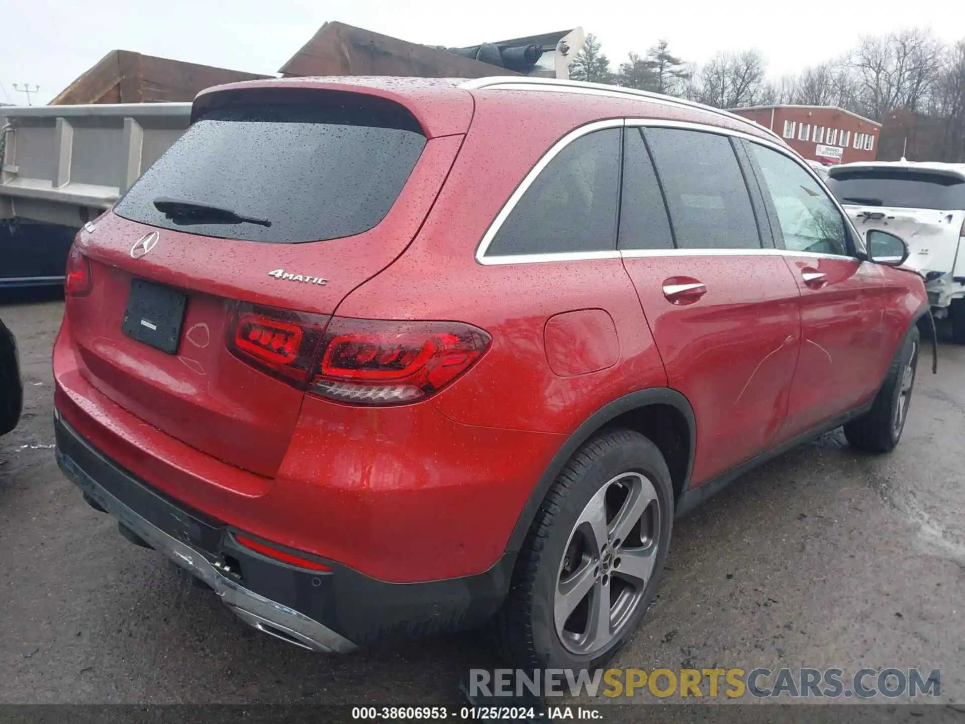 4 Фотография поврежденного автомобиля W1N0G8EB3MV320323 MERCEDES-BENZ GLC 300 2021