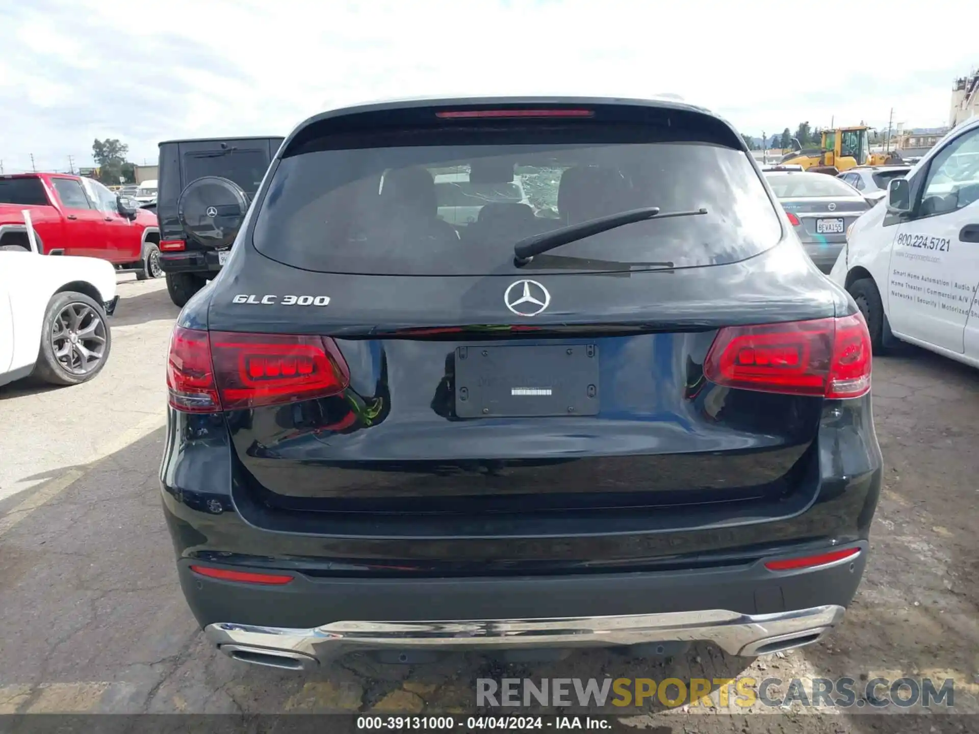 16 Фотография поврежденного автомобиля W1N0G8DB2NV336273 MERCEDES-BENZ GLC 300 2022