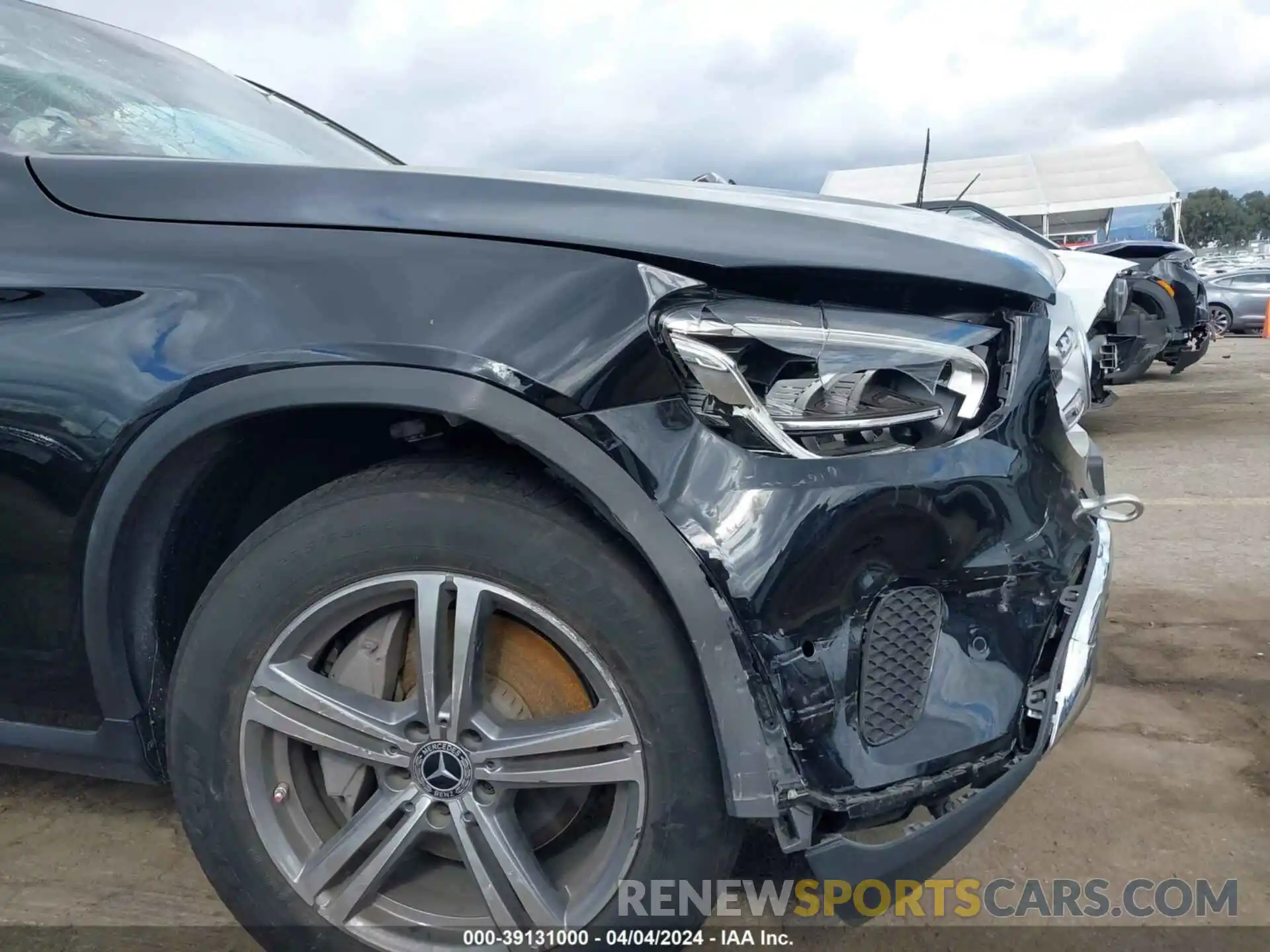 6 Photograph of a damaged car W1N0G8DB2NV336273 MERCEDES-BENZ GLC 300 2022