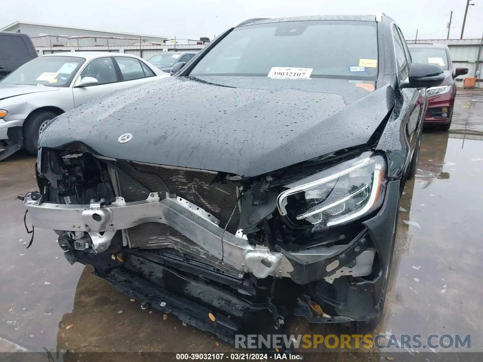 6 Photograph of a damaged car W1N0G8DB5NG109146 MERCEDES-BENZ GLC 300 2022