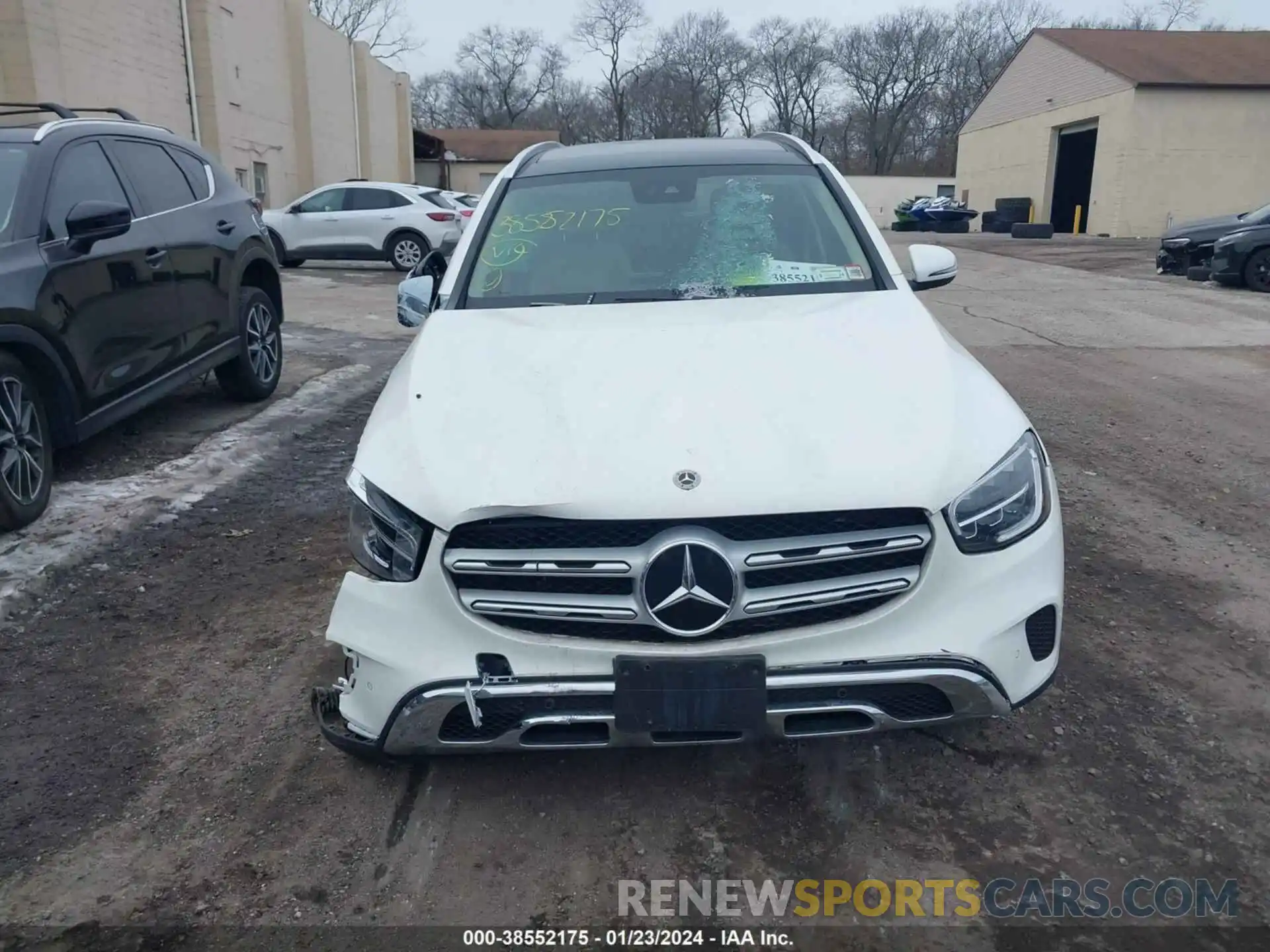 12 Photograph of a damaged car W1N0G8EB0NG114270 MERCEDES-BENZ GLC 300 2022