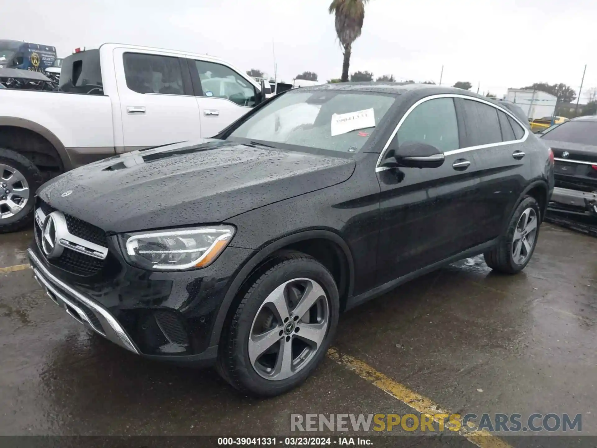 2 Photograph of a damaged car W1N0J8EB6PG158388 MERCEDES-BENZ GLC 300 2023