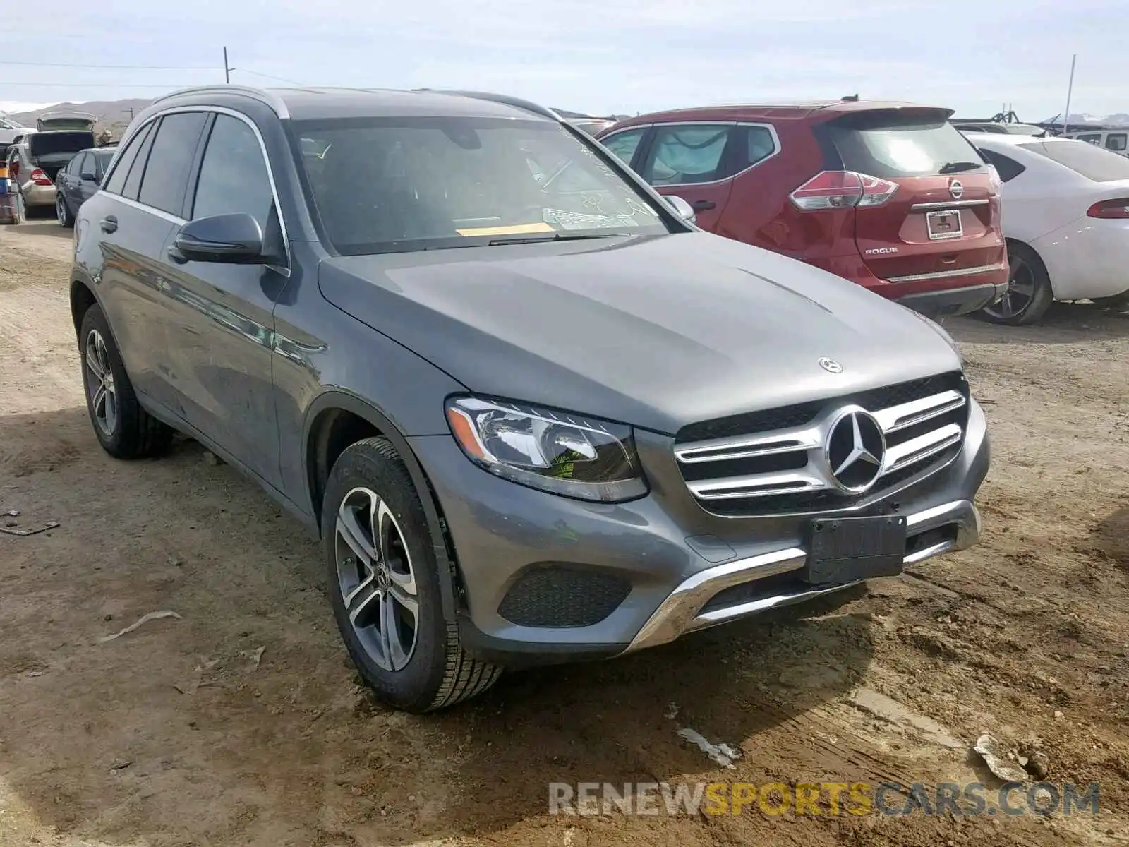 1 Photograph of a damaged car WDC0G4KB0KF582628 MERCEDES-BENZ GLC 300 4M 2019