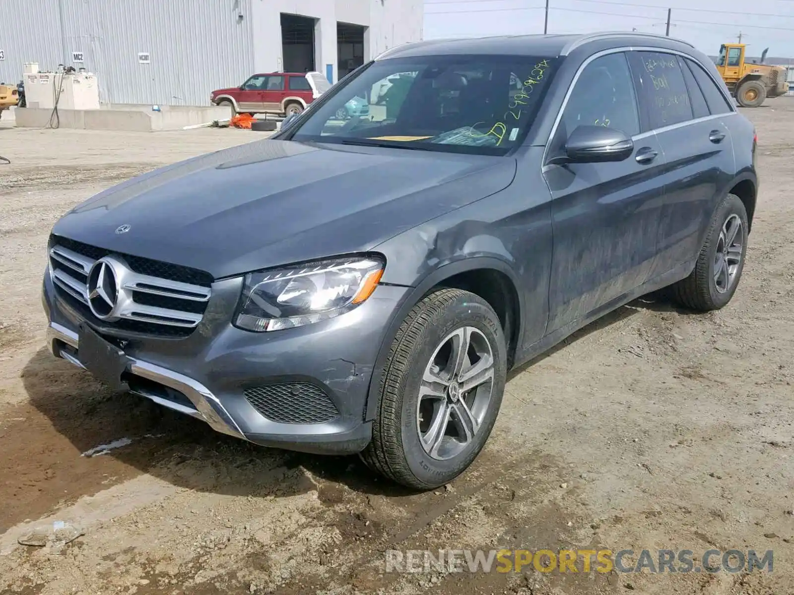 2 Photograph of a damaged car WDC0G4KB0KF582628 MERCEDES-BENZ GLC 300 4M 2019