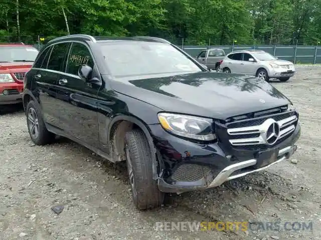 1 Photograph of a damaged car WDC0G4KB0KV122441 MERCEDES-BENZ GLC 300 4M 2019