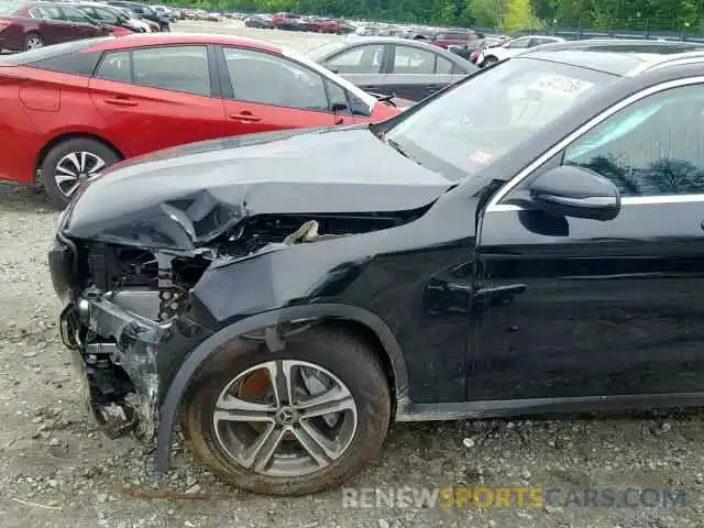 9 Photograph of a damaged car WDC0G4KB0KV122441 MERCEDES-BENZ GLC 300 4M 2019