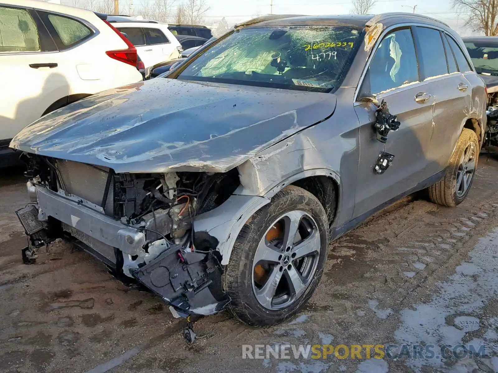 2 Photograph of a damaged car WDC0G4KB0KV135450 MERCEDES-BENZ GLC 300 4M 2019