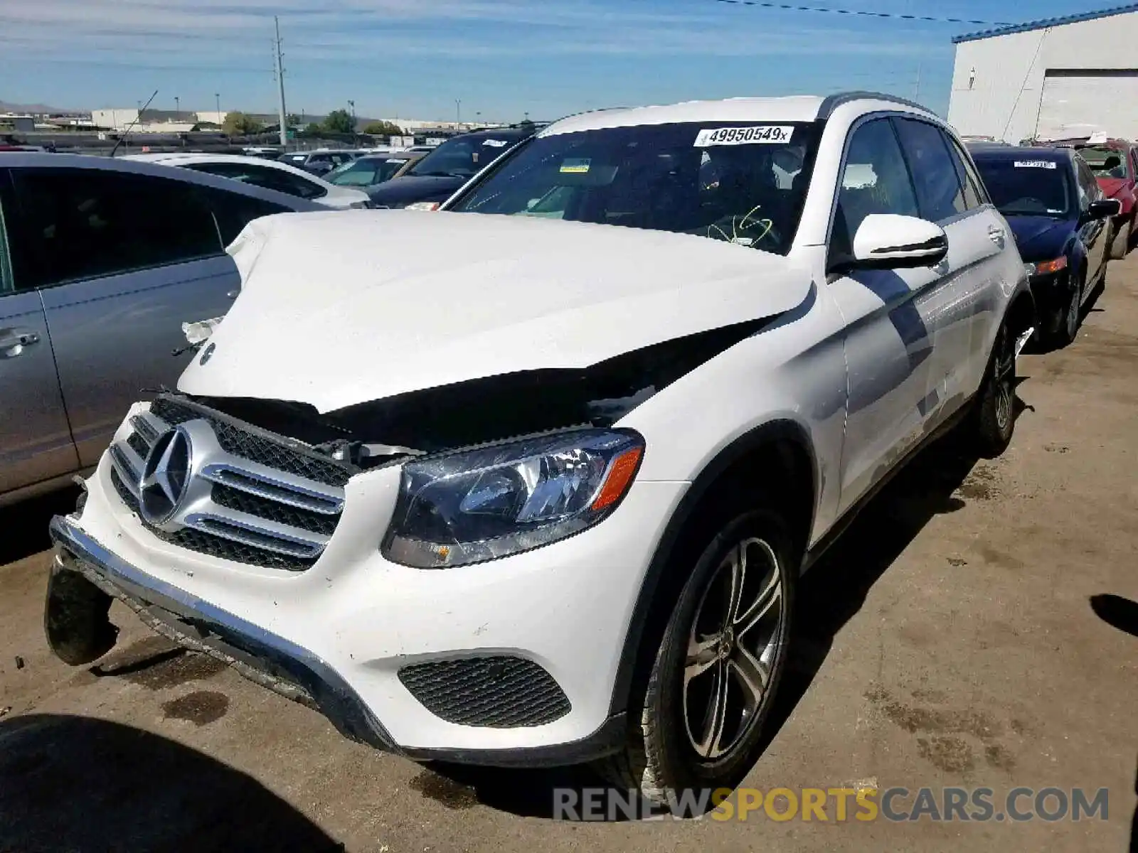 2 Photograph of a damaged car WDC0G4KB0KV153267 MERCEDES-BENZ GLC 300 4M 2019