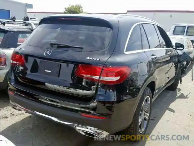 4 Photograph of a damaged car WDC0G4KB2KF560629 MERCEDES-BENZ GLC 300 4M 2019