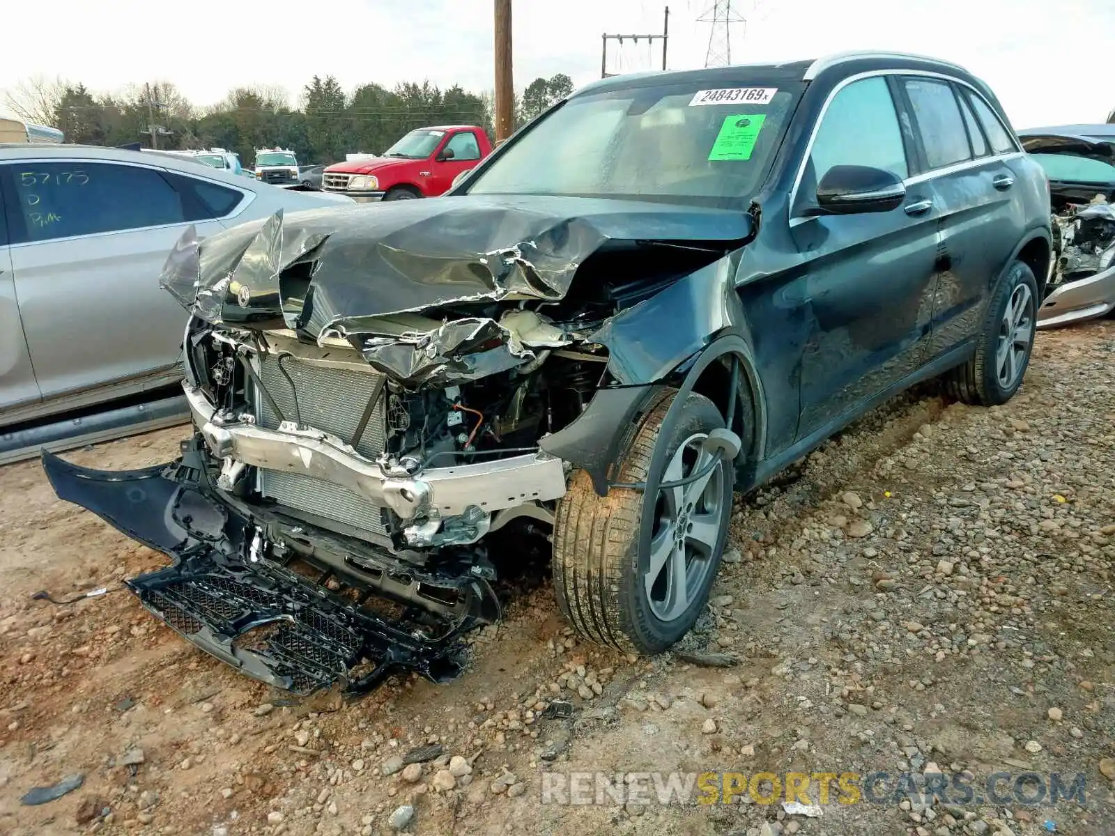 2 Photograph of a damaged car WDC0G4KB2KV138740 MERCEDES-BENZ GLC 300 4M 2019
