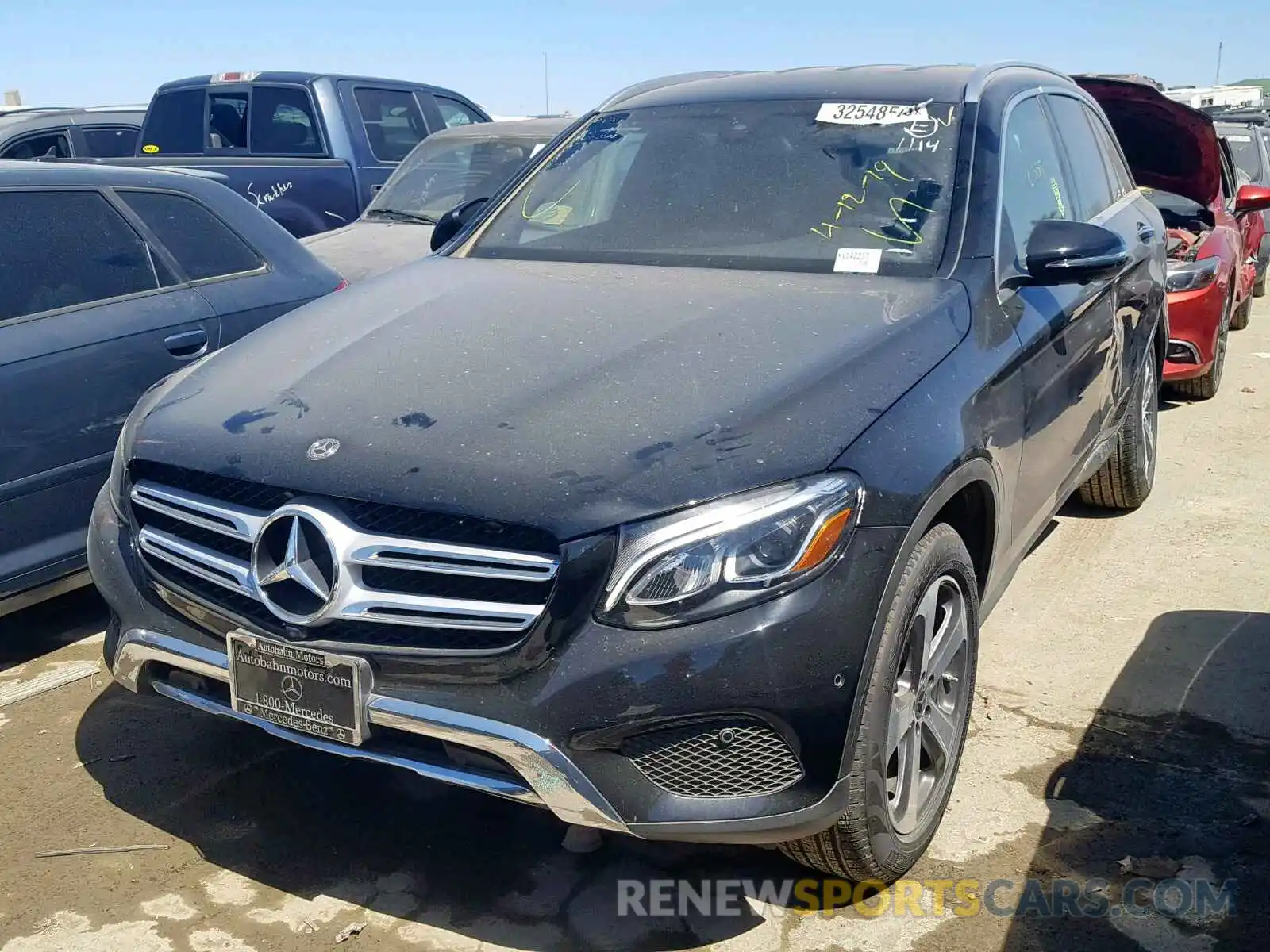 2 Фотография поврежденного автомобиля WDC0G4KB2KV142237 MERCEDES-BENZ GLC 300 4M 2019