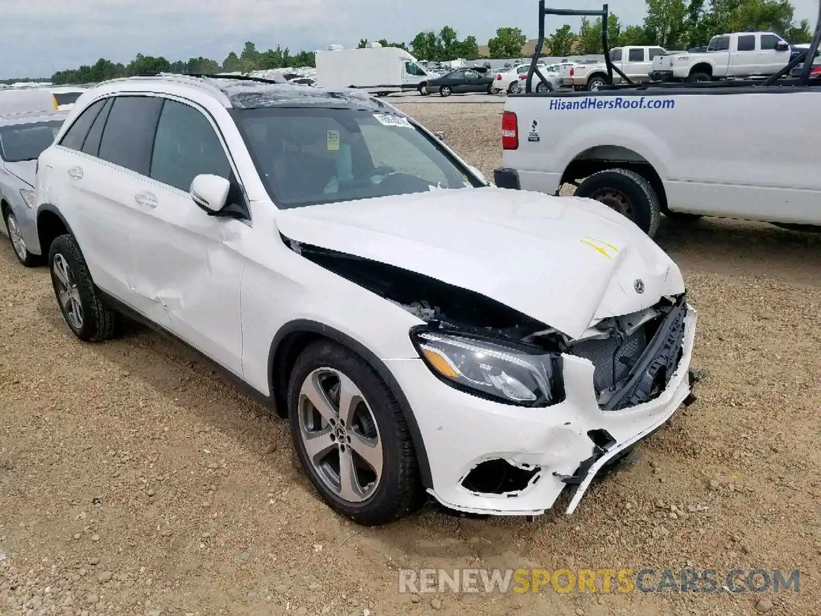 1 Photograph of a damaged car WDC0G4KB2KV182656 MERCEDES-BENZ GLC 300 4M 2019