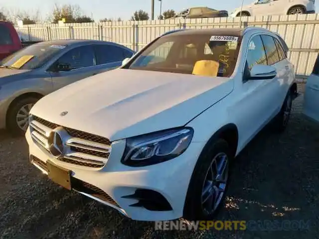 2 Photograph of a damaged car WDC0G4KB4KV143227 MERCEDES-BENZ GLC 300 4M 2019