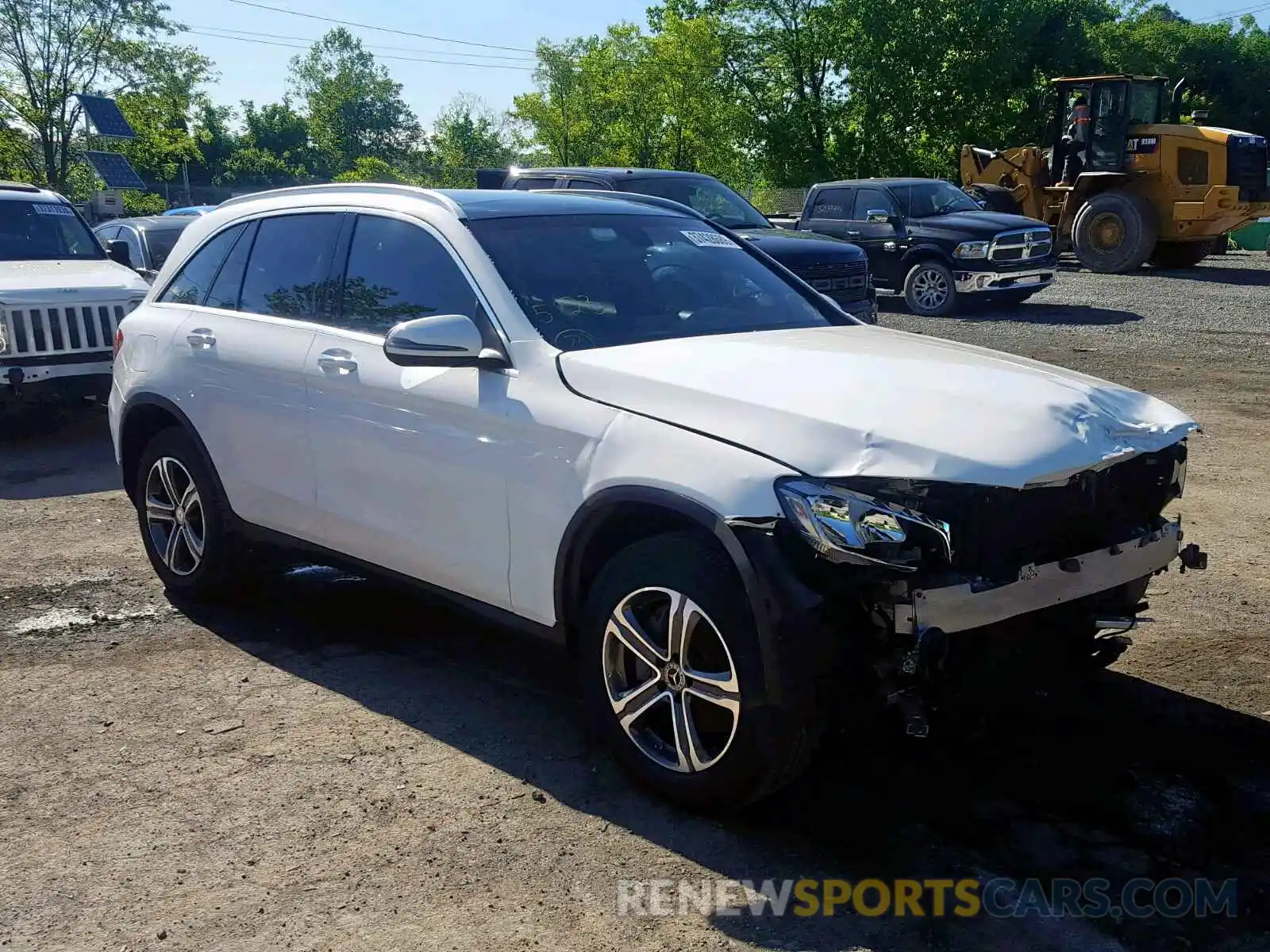 1 Photograph of a damaged car WDC0G4KB5KF506287 MERCEDES-BENZ GLC 300 4M 2019