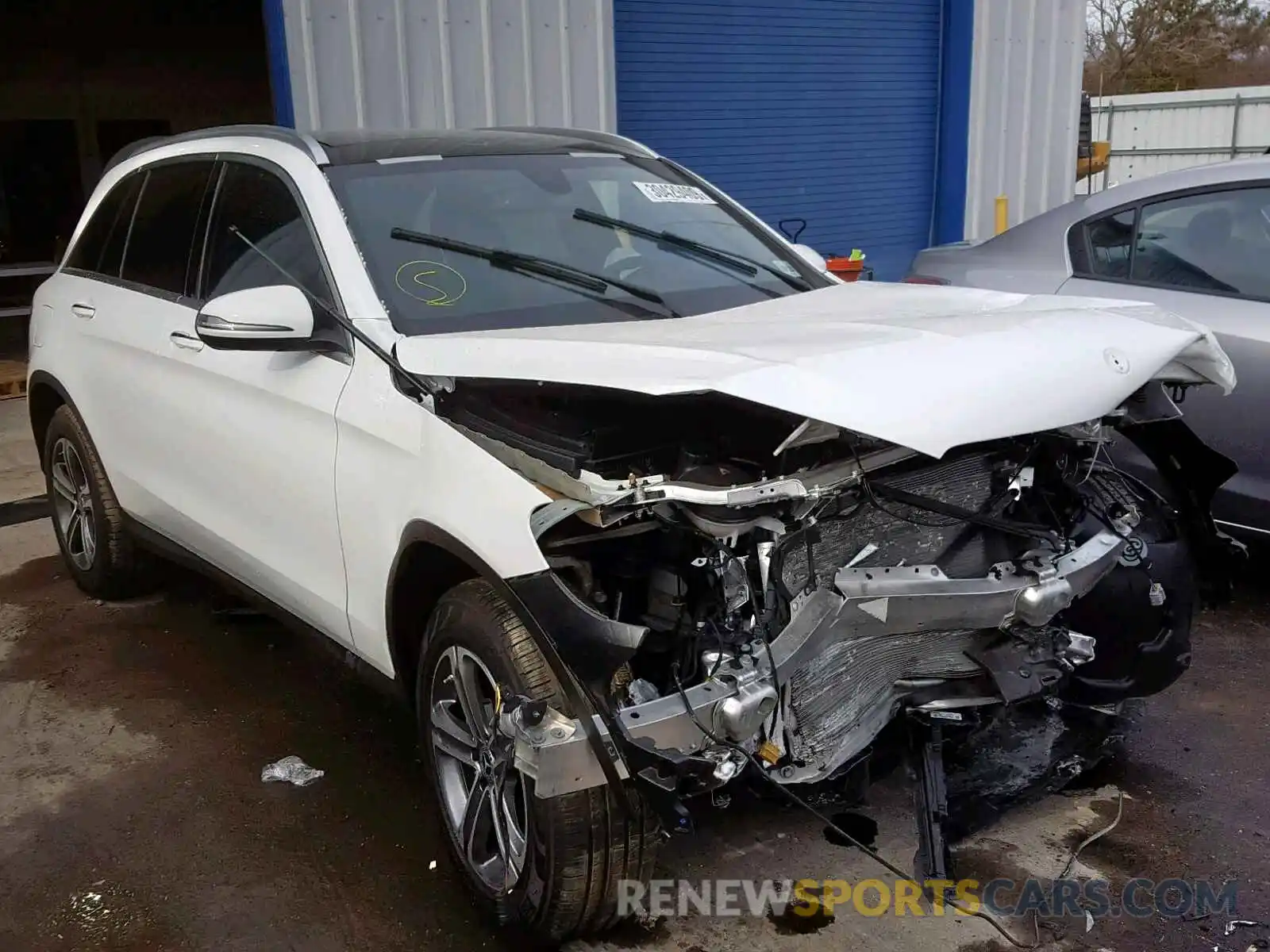 1 Photograph of a damaged car WDC0G4KB5KV121463 MERCEDES-BENZ GLC 300 4M 2019