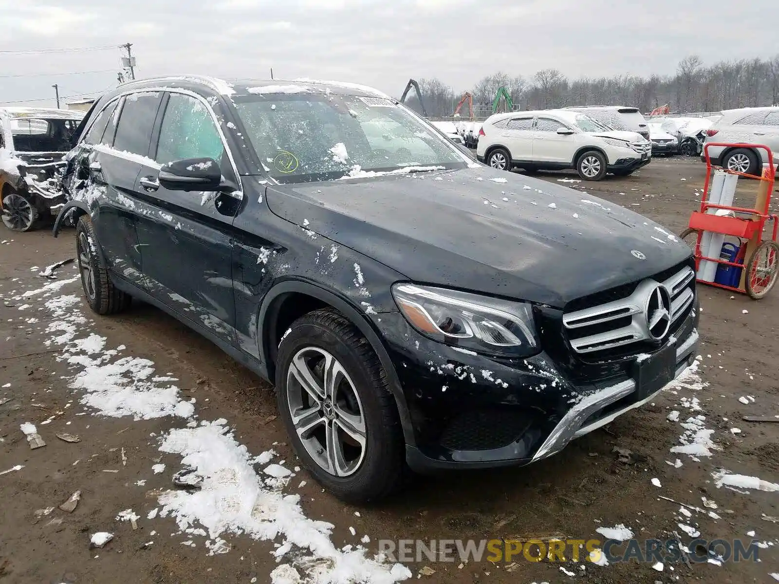 1 Фотография поврежденного автомобиля WDC0G4KB5KV189200 MERCEDES-BENZ GLC 300 4M 2019