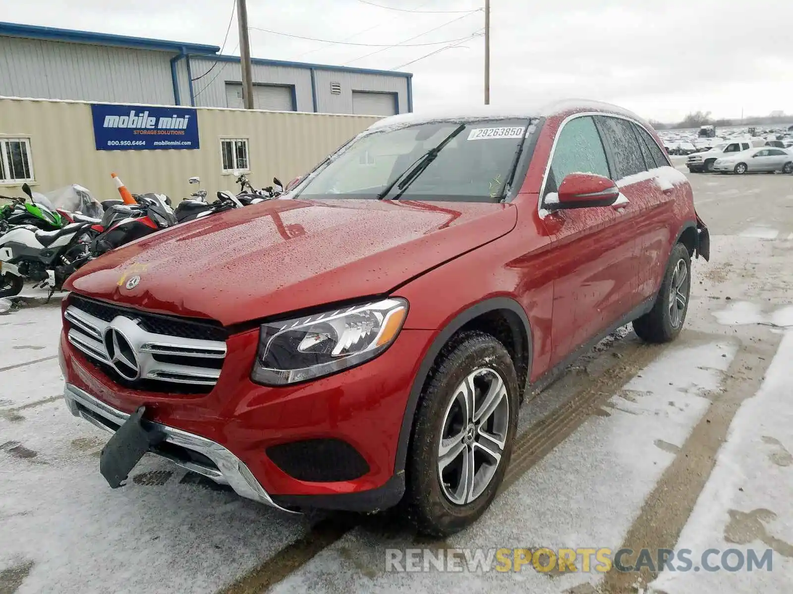 2 Photograph of a damaged car WDC0G4KB6KV175273 MERCEDES-BENZ GLC 300 4M 2019