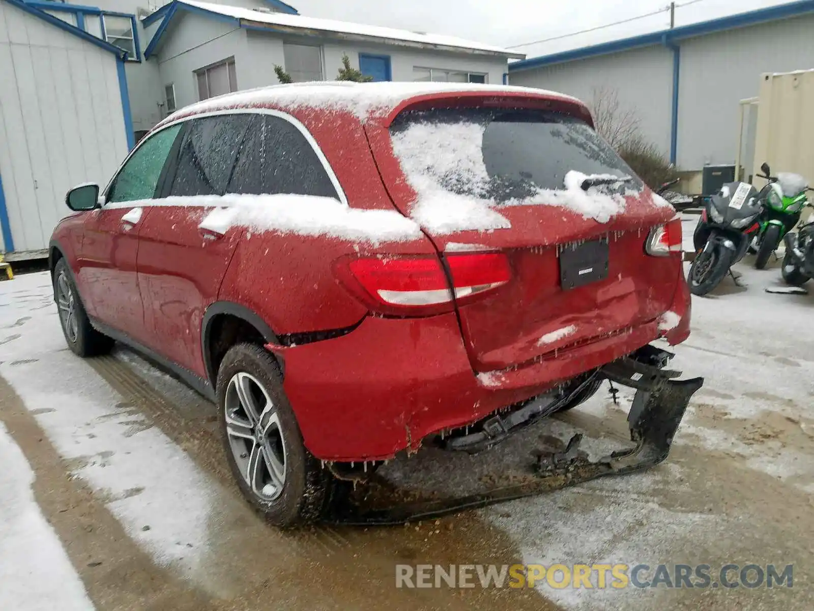 3 Фотография поврежденного автомобиля WDC0G4KB6KV175273 MERCEDES-BENZ GLC 300 4M 2019