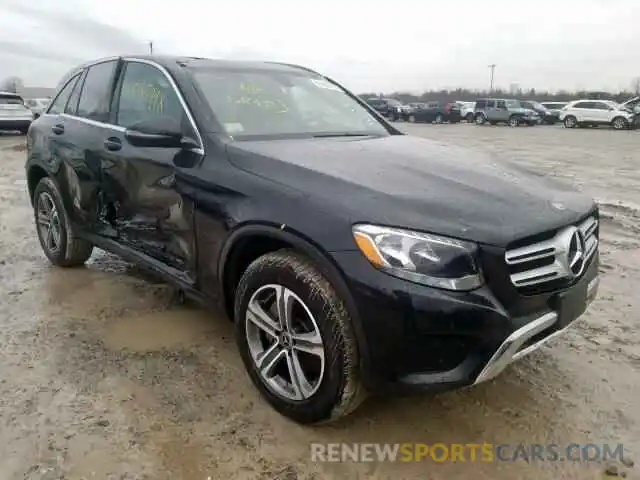 1 Photograph of a damaged car WDC0G4KB7KF602325 MERCEDES-BENZ GLC 300 4M 2019