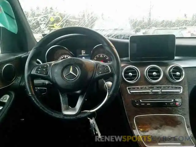 9 Photograph of a damaged car WDC0G4KB7KF602325 MERCEDES-BENZ GLC 300 4M 2019