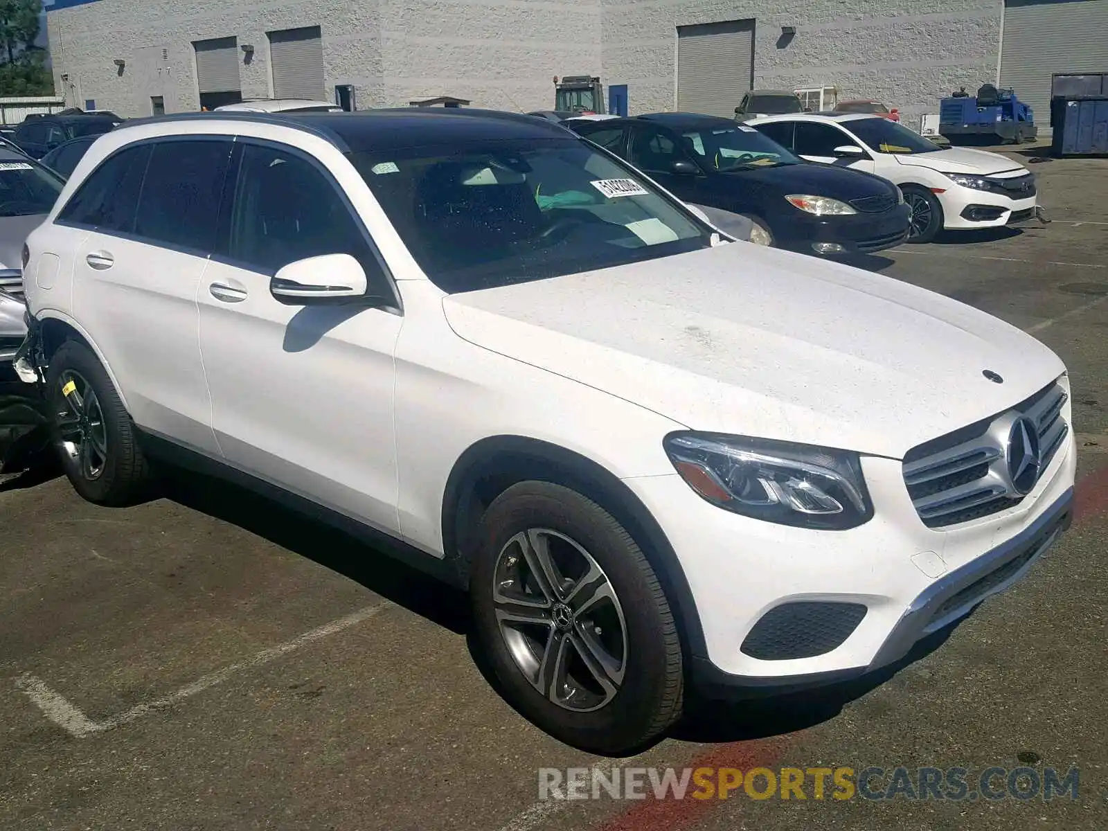 1 Photograph of a damaged car WDC0G4KB8KF557394 MERCEDES-BENZ GLC 300 4M 2019