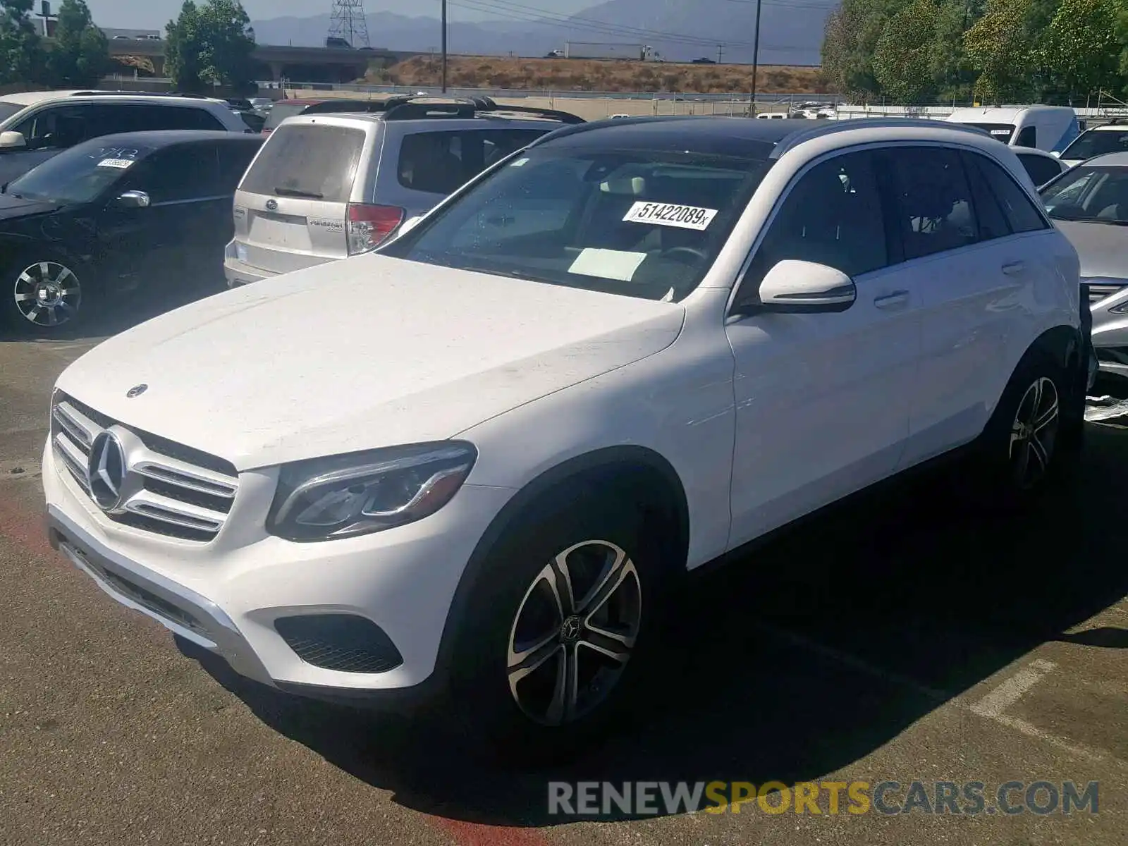 2 Photograph of a damaged car WDC0G4KB8KF557394 MERCEDES-BENZ GLC 300 4M 2019