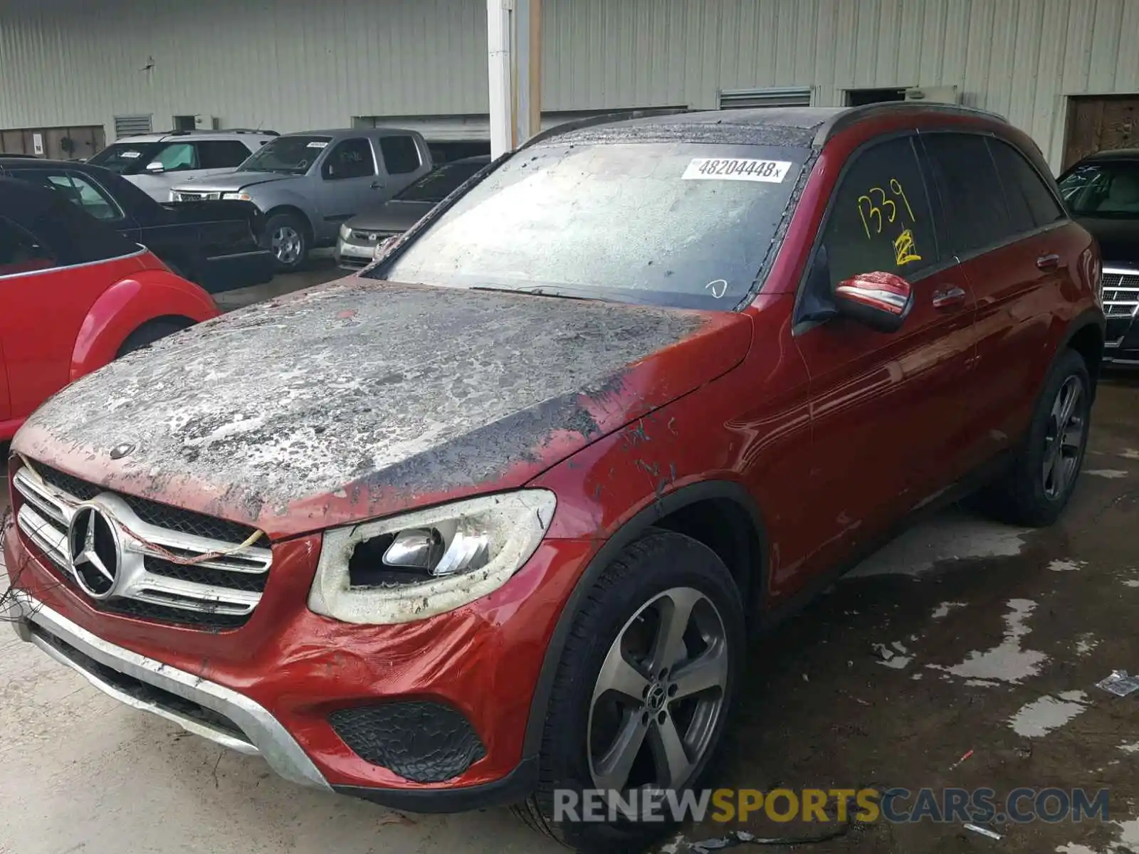 2 Photograph of a damaged car WDC0G4KB8KV127614 MERCEDES-BENZ GLC 300 4M 2019