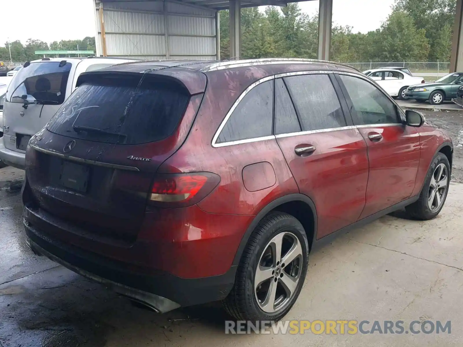 4 Photograph of a damaged car WDC0G4KB8KV127614 MERCEDES-BENZ GLC 300 4M 2019