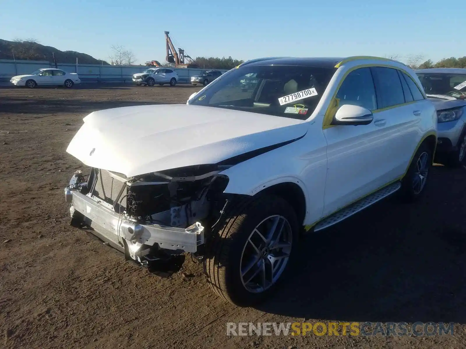 2 Photograph of a damaged car WDC0G4KB8KV174769 MERCEDES-BENZ GLC 300 4M 2019