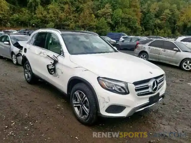 1 Photograph of a damaged car WDC0G4KBXKF659960 MERCEDES-BENZ GLC 300 4M 2019