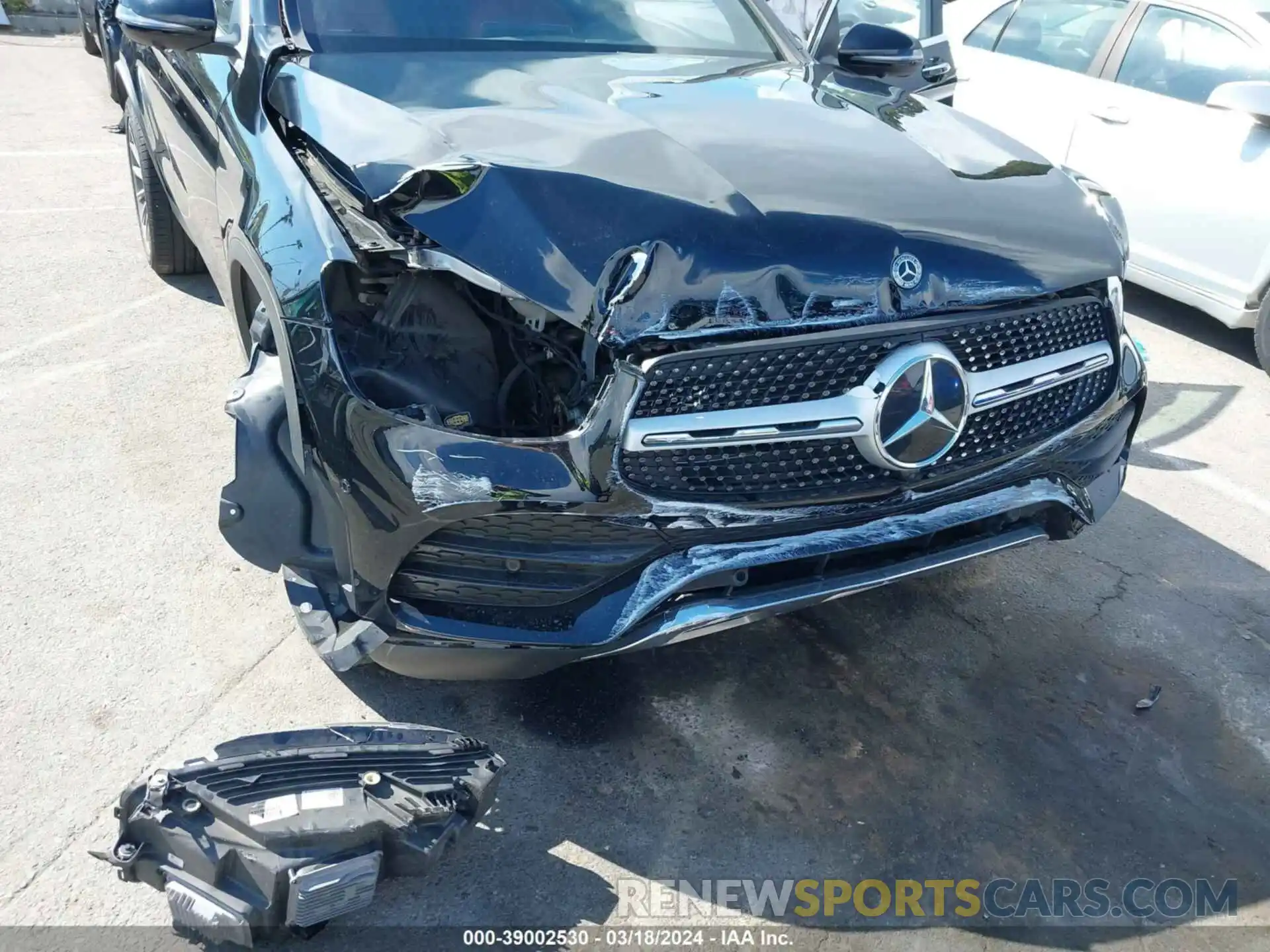 6 Photograph of a damaged car W1N0J8EB4LF823840 MERCEDES-BENZ GLC 300 COUPE 2020